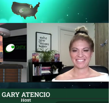 Author Trina Lee Kennedy of Canada on CNTV ©2026